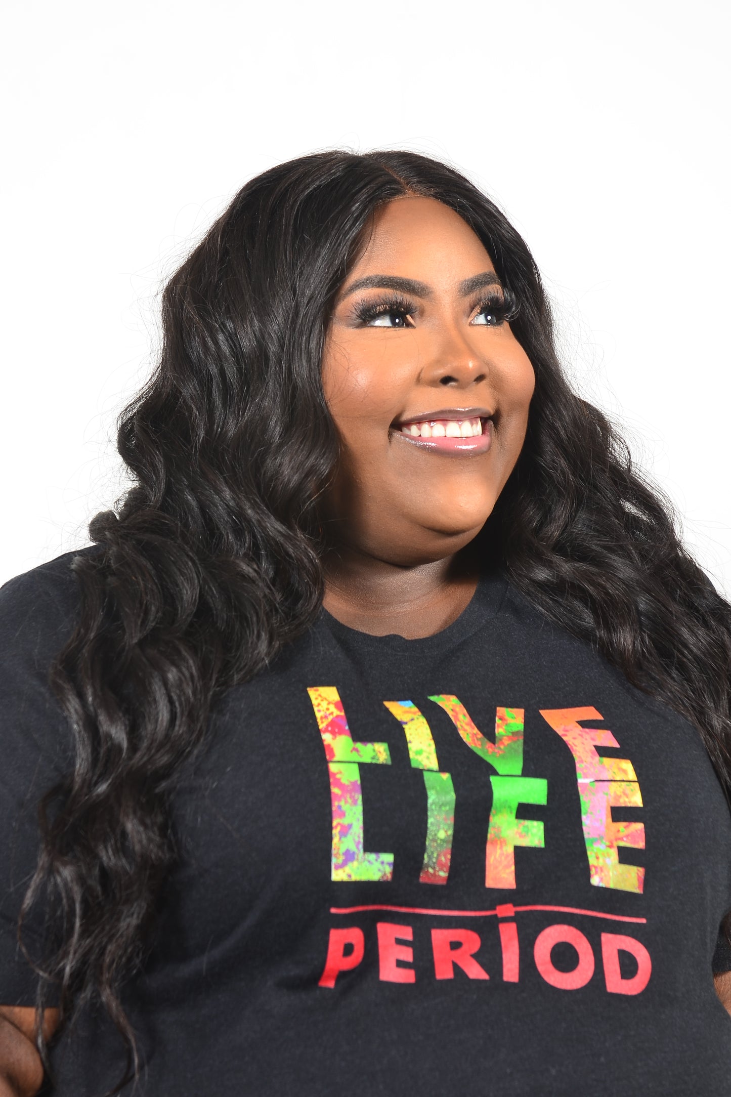 LIVE LIFE PERIOD! Unisex t-shirt